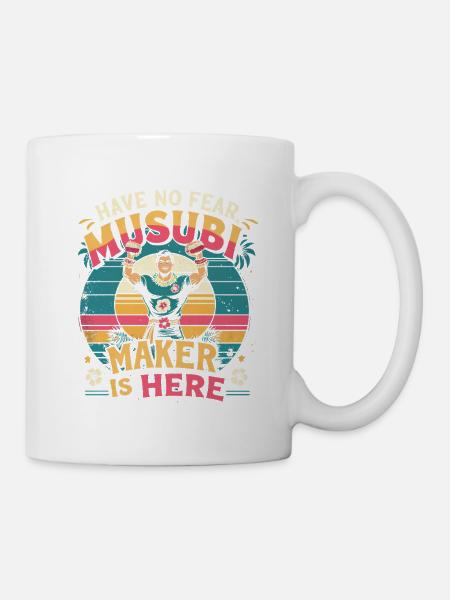 Musubi Maker Is Here - Tasse - Weiß
