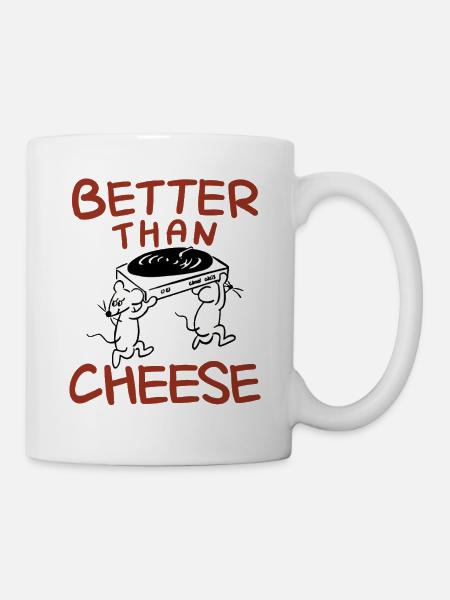 Lustige Mäuse - Tasse - Weiß