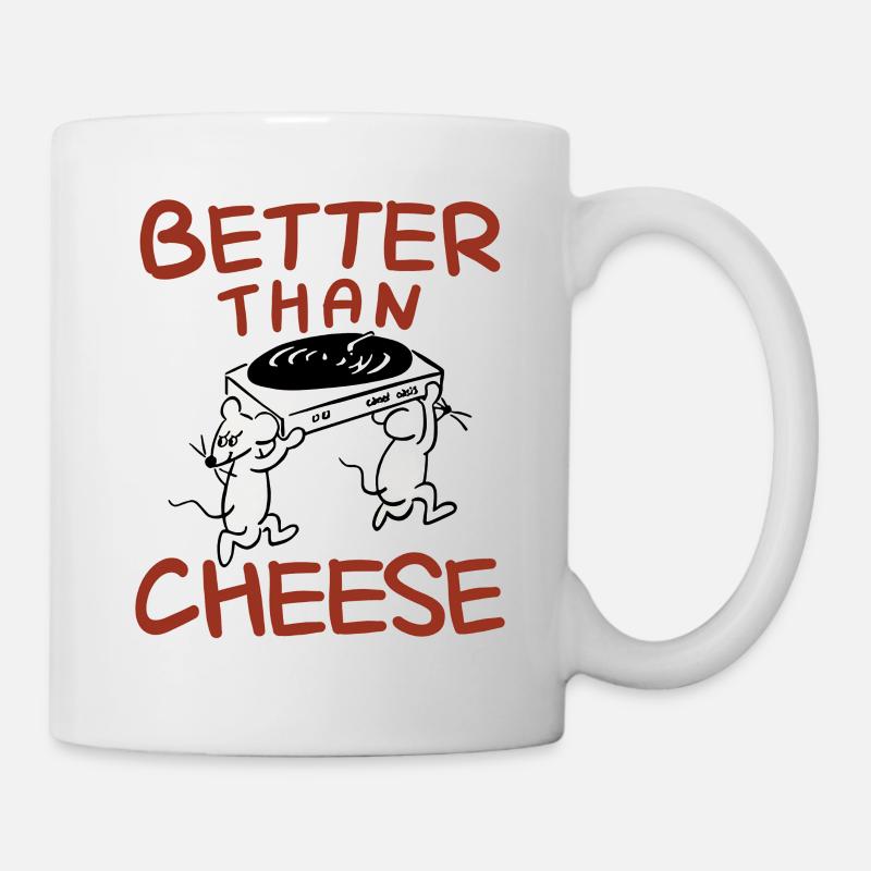 Lustige Mäuse - Tasse - Weiß