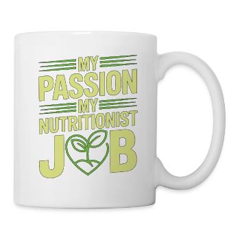 Nutritionist My Passion My Nutritional Coach - Mug - white - Right