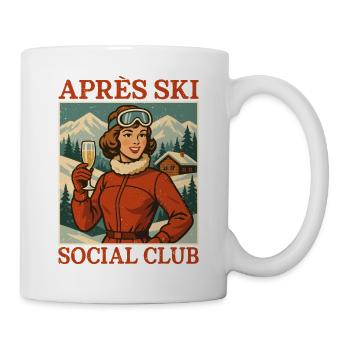 Apres Ski Social Club - Tasse - Weiß - Rechts