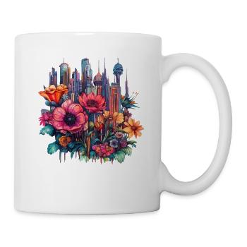 Blossom City Neon Magic - Mug - white - Right