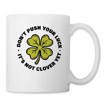 Shamrock Lucky Spell Graphic - Mug - white - Right