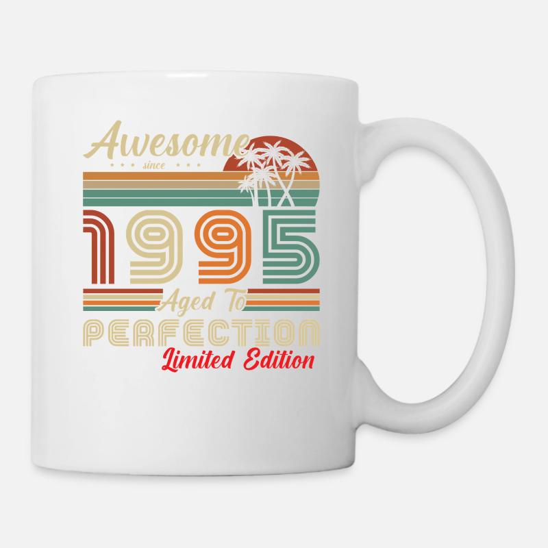 Genial seit 1995 - Tasse - Weiß
