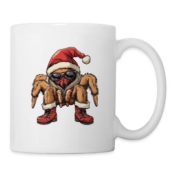 Tarantula Weihnachten Winter - Tasse - Weiß - Rechts