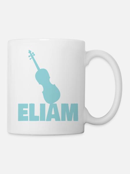 Geschenk für Eliam - Tasse - Weiß