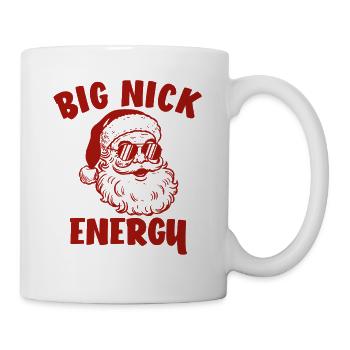 Santa Claus, Merry Christmas, Big Nick-E - Mug - white - Right