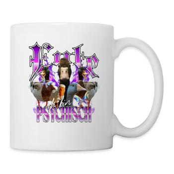 Psychique de canard à la fin de l’an 2000 contrebande - Mug blanc - blanc - Droite