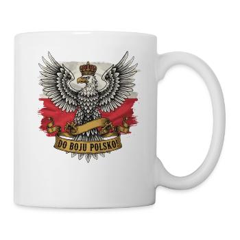 For Poland Into Battle Eagle - Mug - white - Right