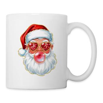 Süßer Weihnachtsmann-Kaugummi Kaugummi - Tasse - Weiß - Rechts