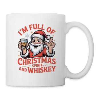Santa Whiskey Spirit Tee - Mug blanc - blanc - Droite