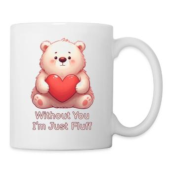 Teddy Bear with a Heart - Mug - white - Right
