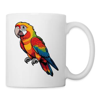 Magnificent Parrot Colour Play - Mug - white - Right