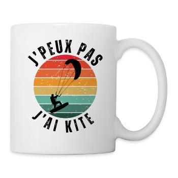 Ich kann es nicht tunen, Geschenk-Humor - Tasse - Weiß - Rechts