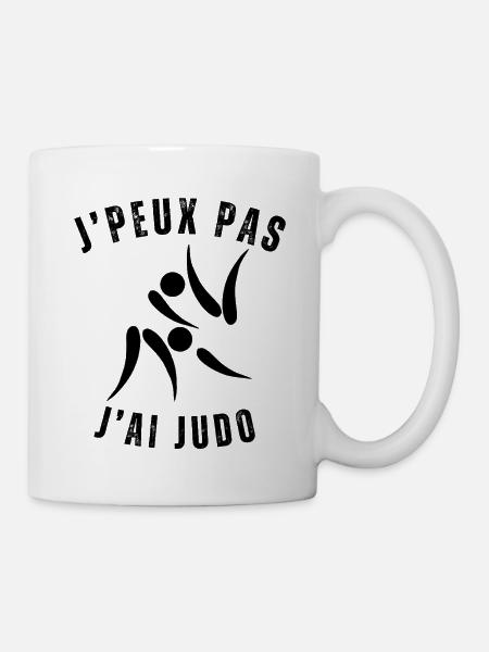 Ich kann nicht, ich habe Judo-Humor-Geschenk - Tasse - Weiß