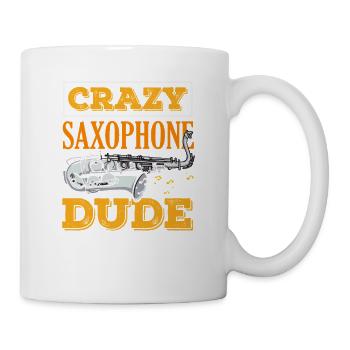 Saxophone Dude Saxophoniste Membre du groupe - Mug blanc - blanc - Droite