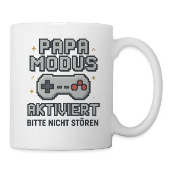 Dad Mode Enabled, Gamer Dad Shirt - Mug - white - Right