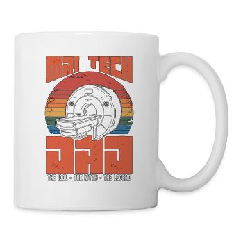 MRI Tech Dad The Idol The Myth The Legend Rad Tech - Mug - white - Right