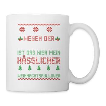 Inflation du Père Noël Temps de Noël - Mug blanc - blanc - Droite