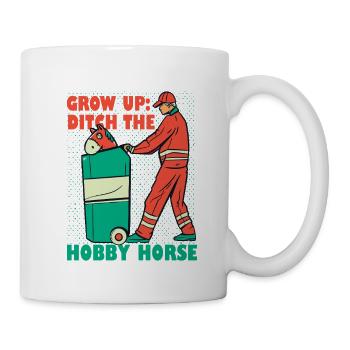 Anti-cavalerie Hobby Ditch The Hobby Horse - Mug blanc - blanc - Droite