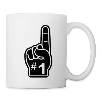 Number 1 - Mug - white - Right