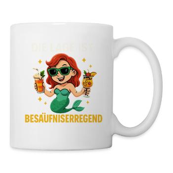 Party Location Drunken, Mermaid Fun - Mug - white - Right