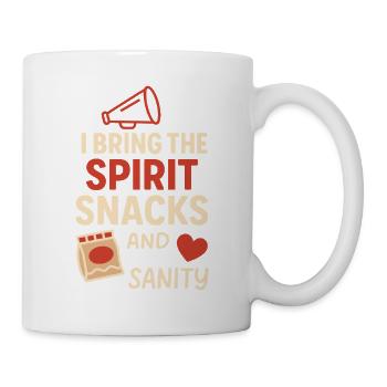 Cheer Mom Club Geschenk - Tasse - Weiß - Rechts