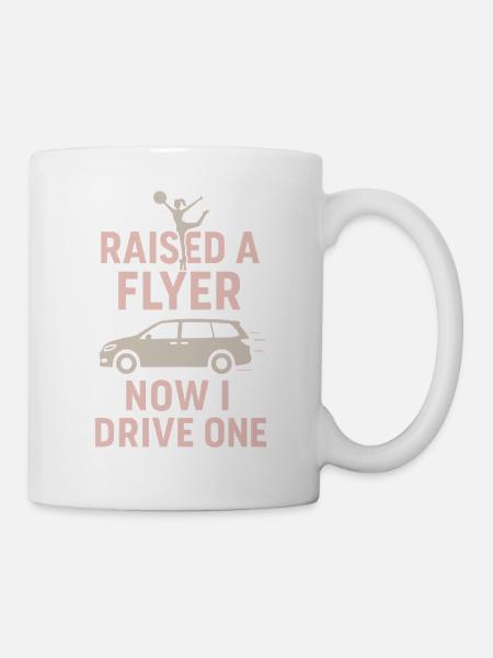 Cheer Mom Club Geschenk - Tasse - Weiß