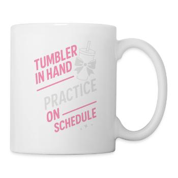 Cheer Mom Club Geschenk - Tasse - Weiß - Rechts
