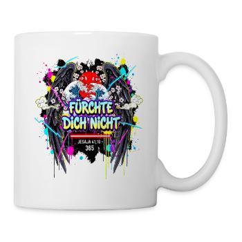 Bible Verses FEAR NOT Graffiti - Mug - white - Right