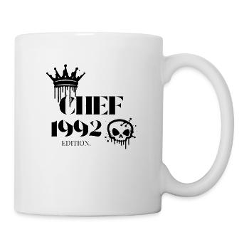 Édition Chef 1992 33 ans d’humour de bureau - Mug blanc - blanc - Droite