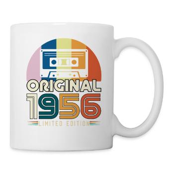 70 Years Anniversary 1956 Vintage Original Gift - Mug - white - Right