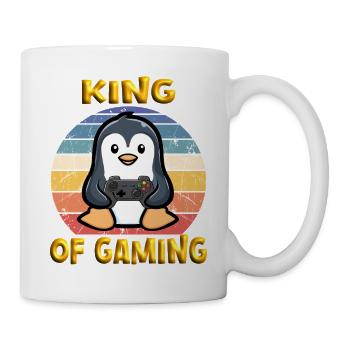 KING OF GAMING - Mug - white - Right