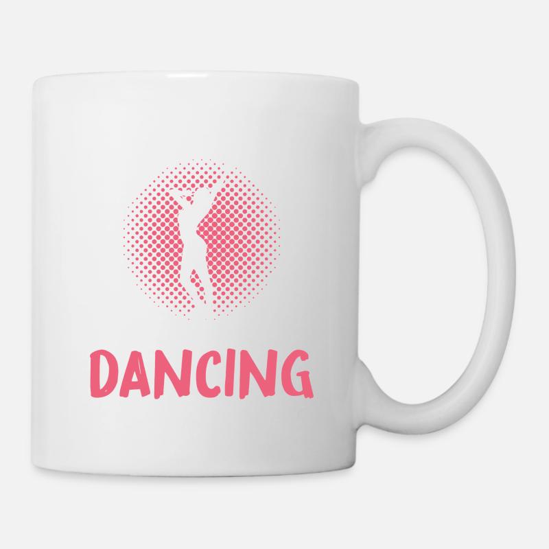 Une seule fille aime danser - Mug blanc - blanc