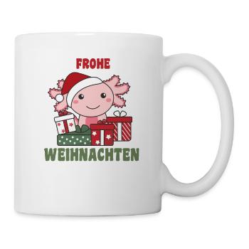 Joyeux Noël Axolotls Veillon de Noël Axolotls - Mug blanc - blanc - Droite