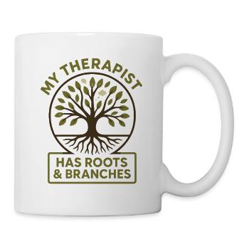 Forest Walk Overthinker Mental Reset - Mug - white - Right