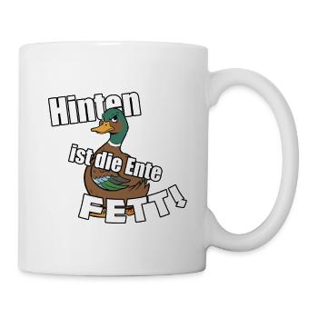 The duck is fat in the back - Mug - white - Right