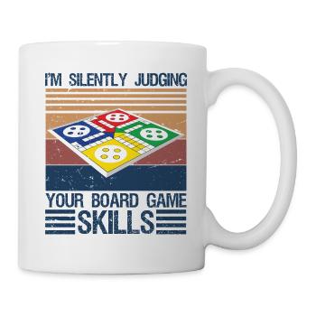 I'm Silently Judging Your Board Game Skills - Mug - white - Right