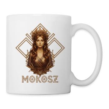 Mokosh Slavic Goddess Artwork - Mug - white - Right