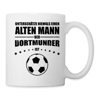 Old Man - Dortmunder | Retro Vintage Edition - Mug - white - Right