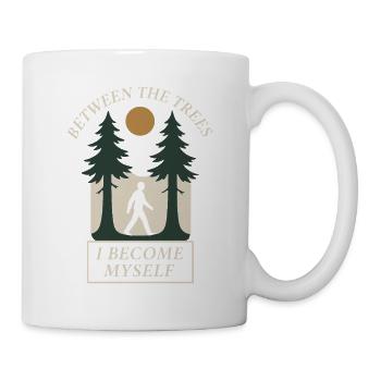 Forest Walk Overthinker Mental Reset - Mug - white - Right