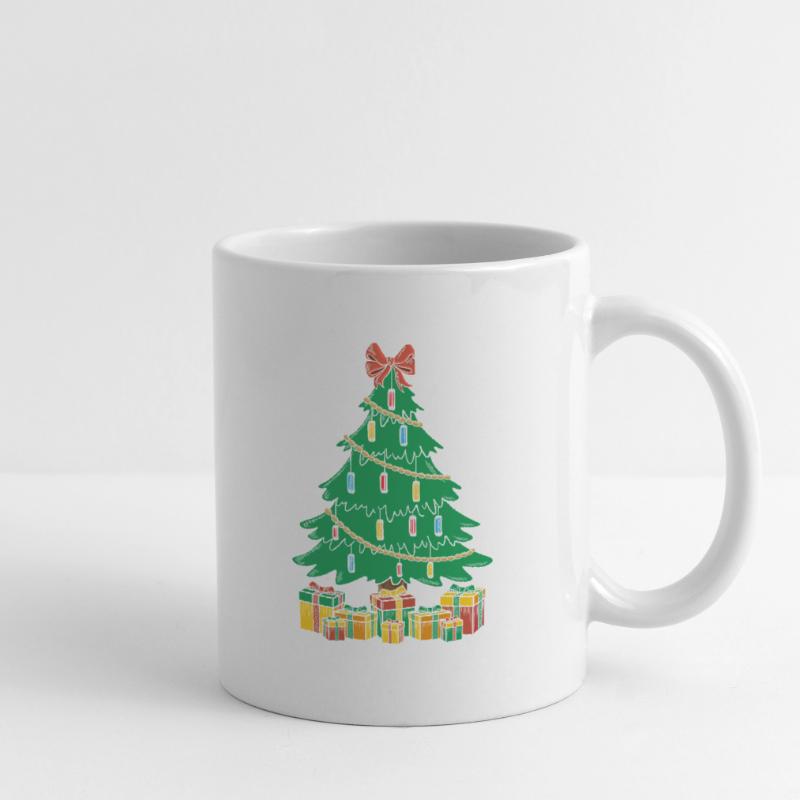 Harmonica drôle d’harmonica Harmonica de Noël Mug blanc