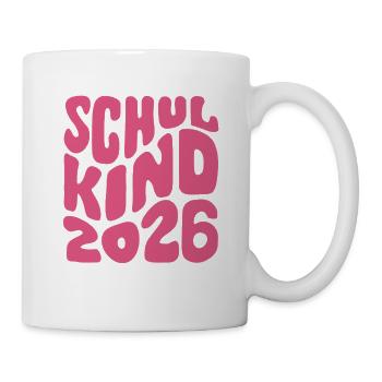 Enfant scolaire 2026 - Inscription scolaire - Première année - Mug blanc - blanc - Droite