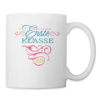 Enfant scolaire 2026 - Inscription scolaire - Première année - Mug blanc - blanc - Droite