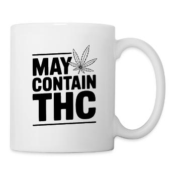 May Contain THC - Mug - white - Right