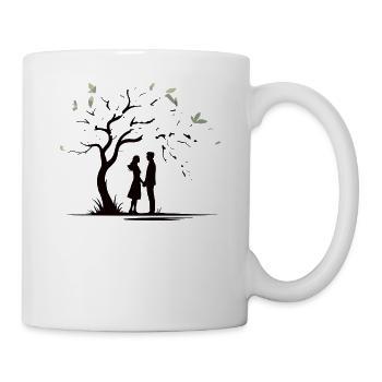 Forever with You Romance Silhouette - Mug - white - Right