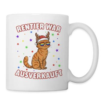 Le renne a été vendu - Mug blanc - blanc - Droite