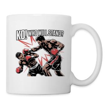 KO Showdown Graphic Boxing Burst - Mug - white - Right