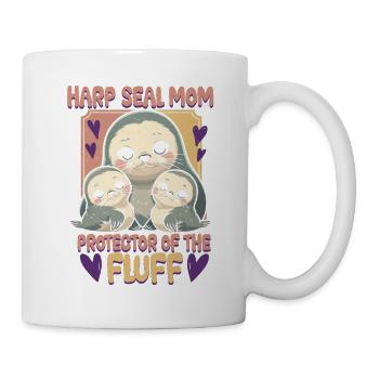 Harp seal seals - Mug - white - Right