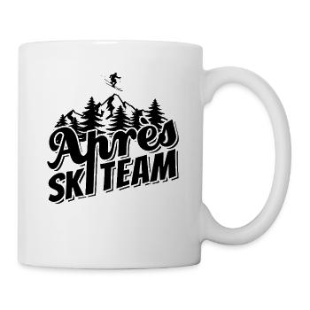 Après Équipe de ski, sports d’hiver, forfaits ski - Mug blanc - blanc - Droite